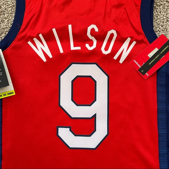 NIKE TEAM USA WILSON WOMENS BASKETBALL JERSEY SIZE SMALL OLYMPIC TOKYO DRI FIT L - Picture 8 of 10